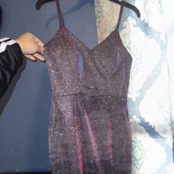 City Vibe(Dillard’s) Holographic Dress