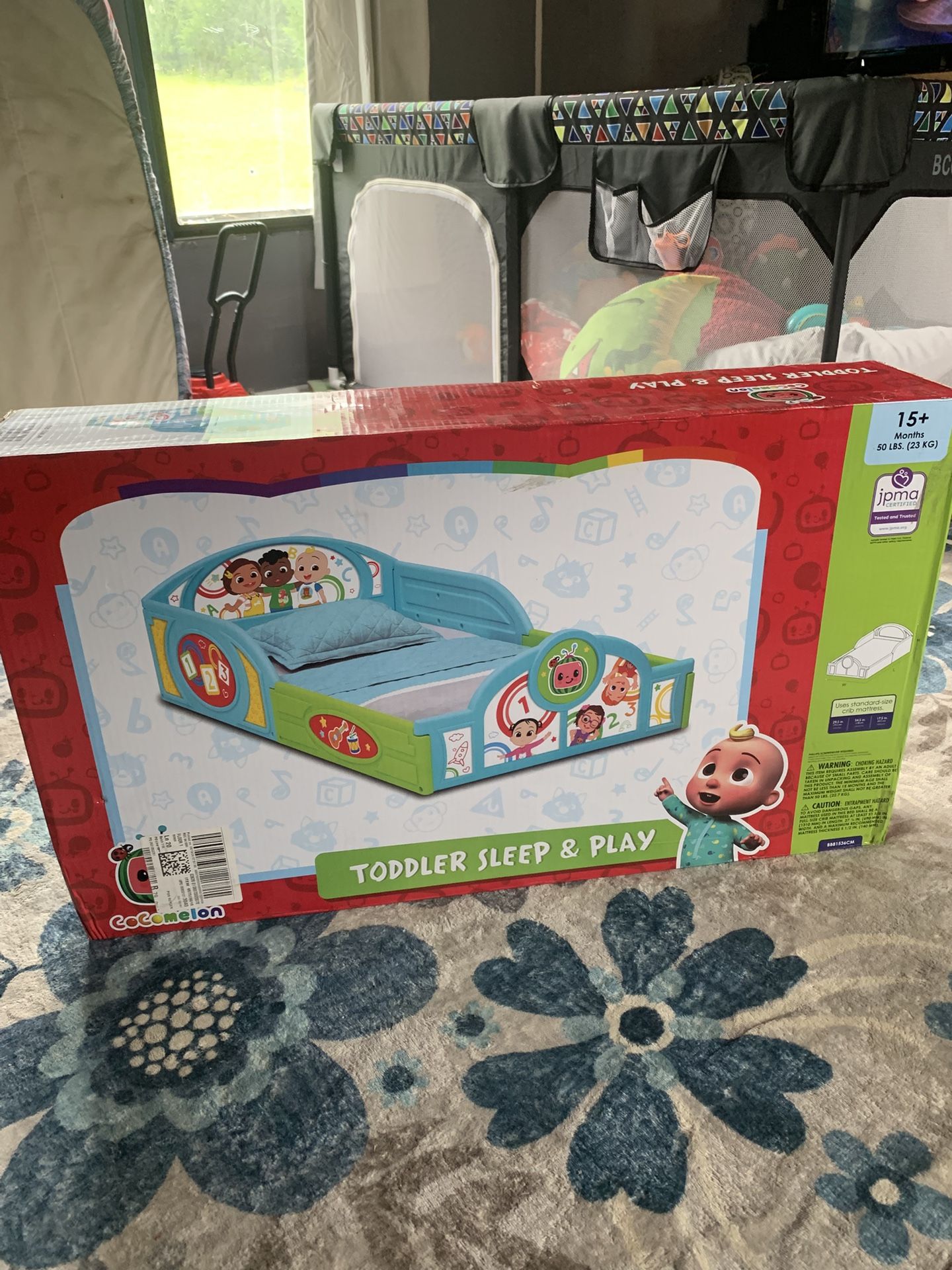 Cocomelon Toddler Bed
