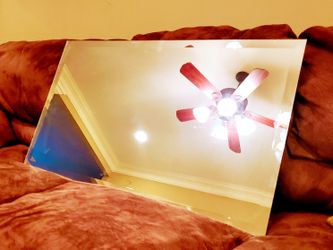 Beveled edge mirror 34x20