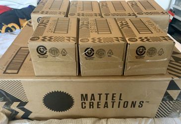 Daniel Arsham x Hot Wheels 4 Laps- New Entire Set Unopened Mattel Creations