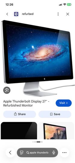 Mac thunderbolt 27 inch monitor