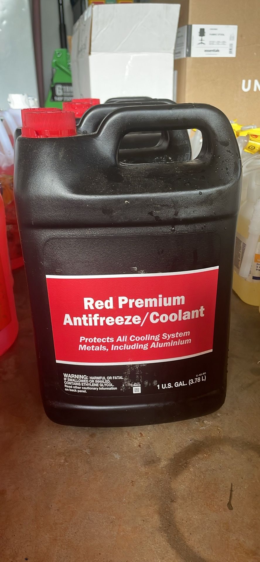 Red Premium Antifreeze/coolant(6)