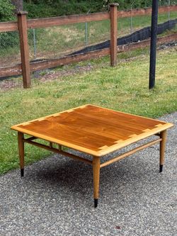Mid-Century Lane "Acclaim" Square Coffee Table