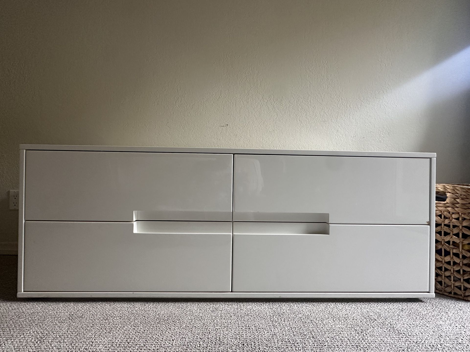 White dresser