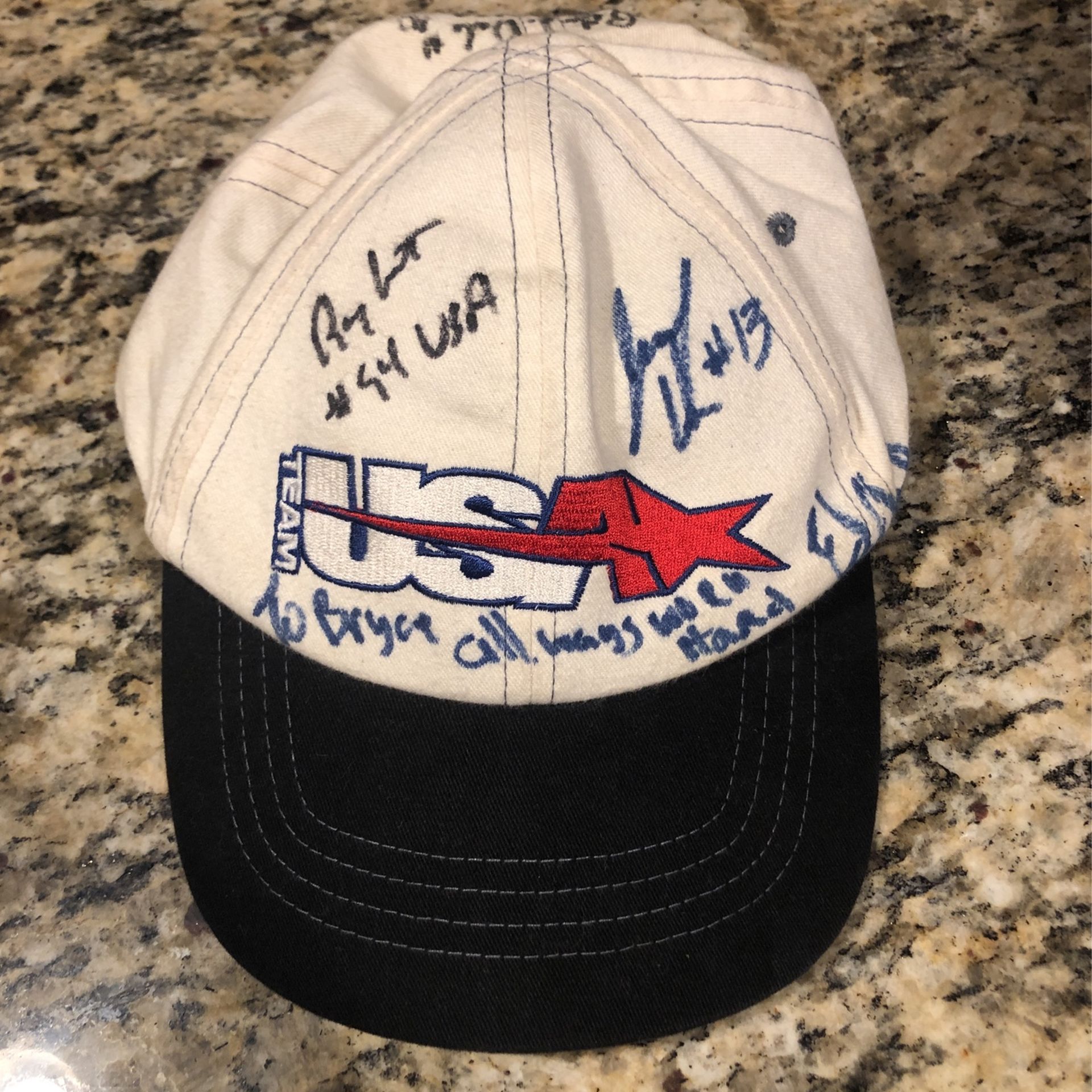 Signed Team USA Hat