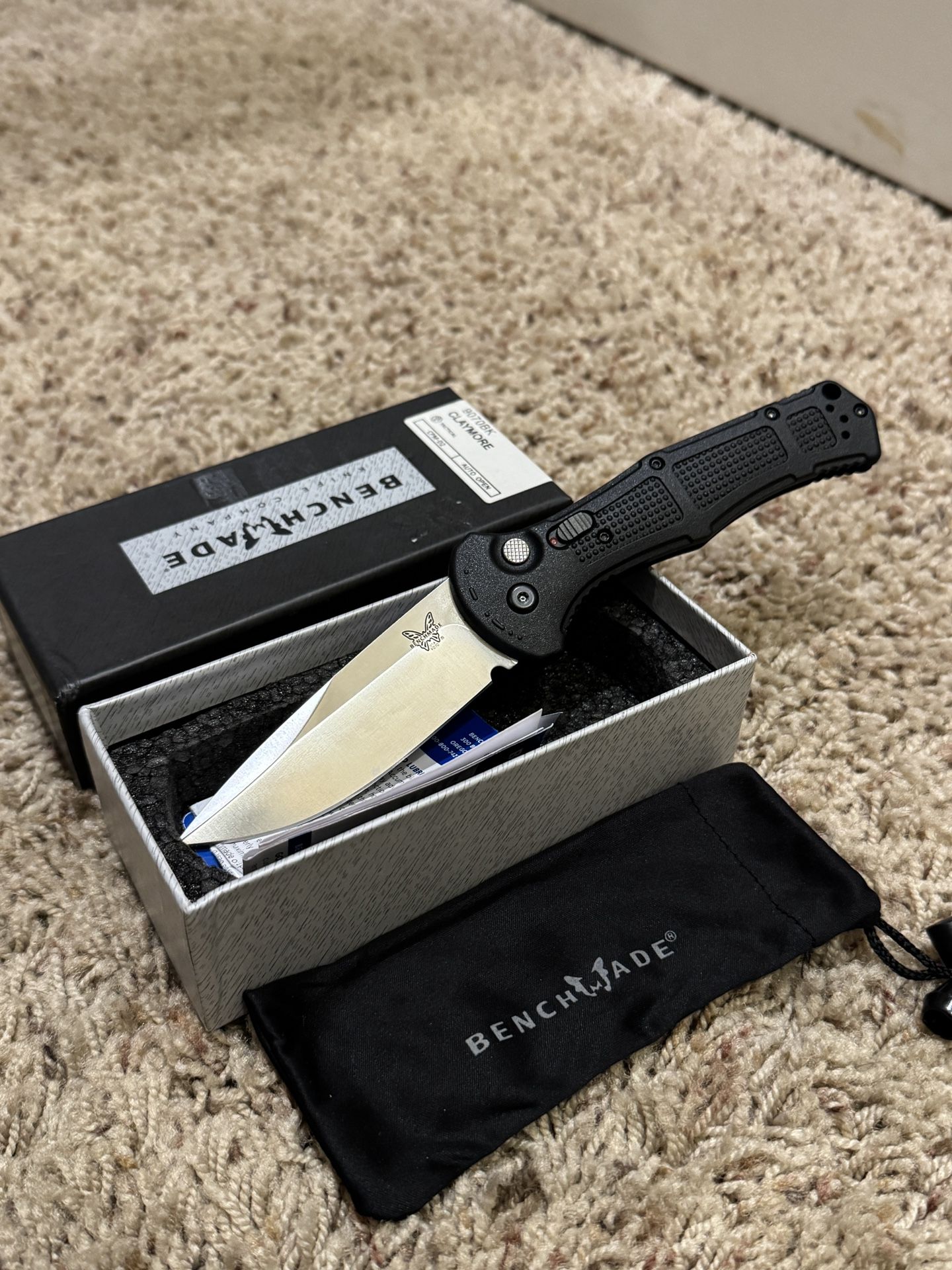 Benchmade Claymor Black 