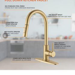 Tohlar Gold Faucet 