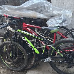 Light green/black Aspen bike