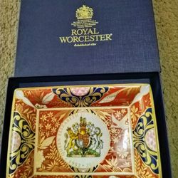 Royal Worcester Porcelain Tray