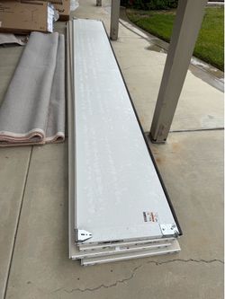 Clopay insulated garage door. 16x8