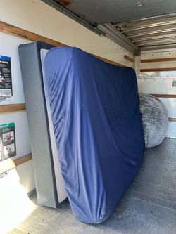 Queen Bed with Box Spring