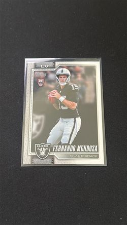 Las Vegas Raiders Fernando Mendoza Rookie Card