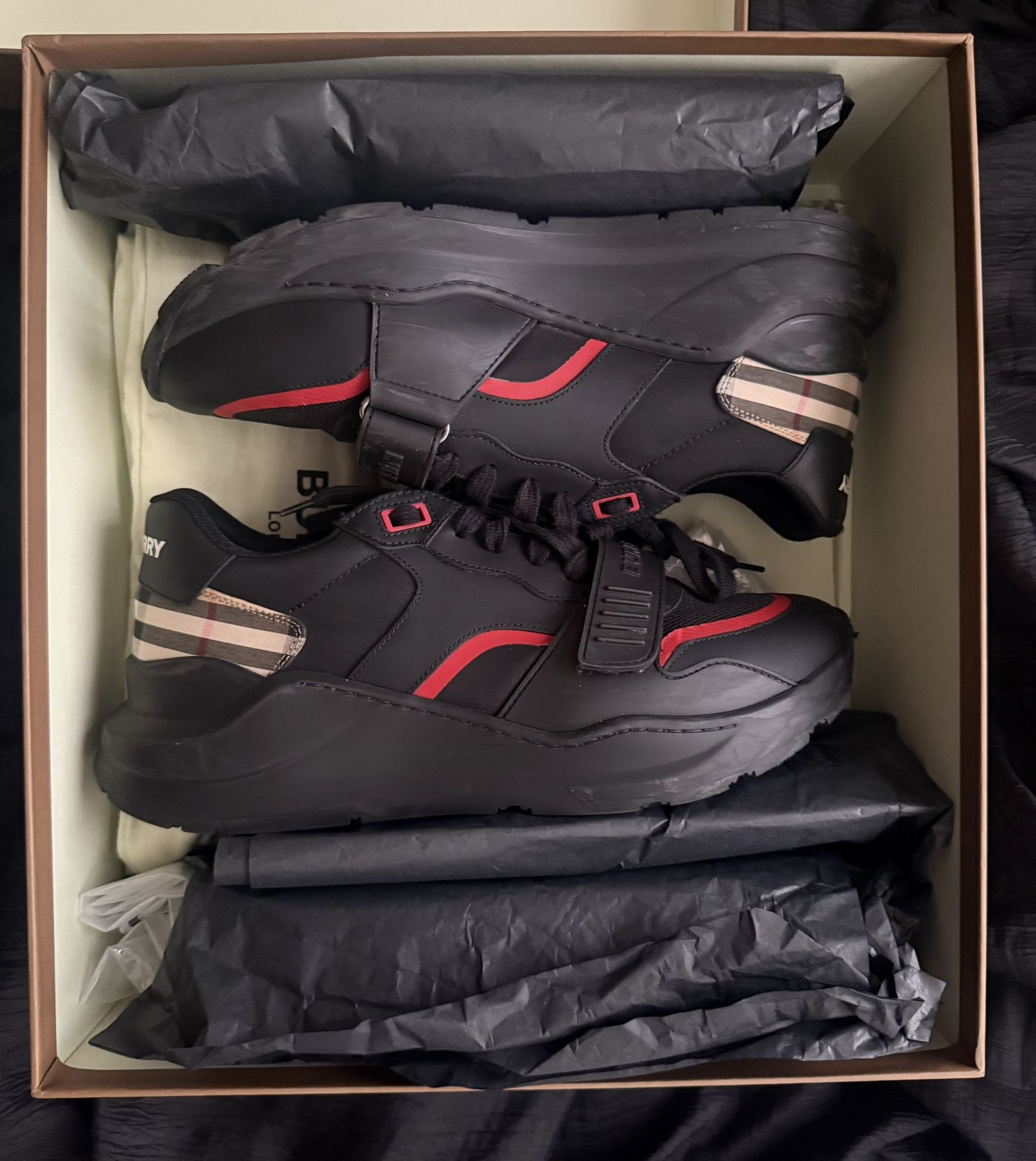 Burberry Check Sneakers