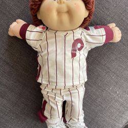 Vintage MLB Philadelphia Phillies Cabbage Patch Doll