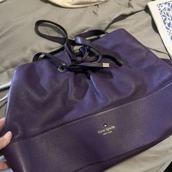 Large Purple Kate Spade Purse 