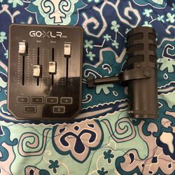 Mini Go-XLR & Samson Q9U Mic