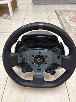 Logitech G PRO Racing wheel bundle PS5/4/PC with pedals and rs shifter cum handbrake good condition