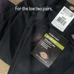 Two Pairs Of Dickies 34x32