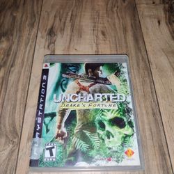 Uncharted Drake’s Fortune (PS3, 2007) Play Station 3 Video Game
