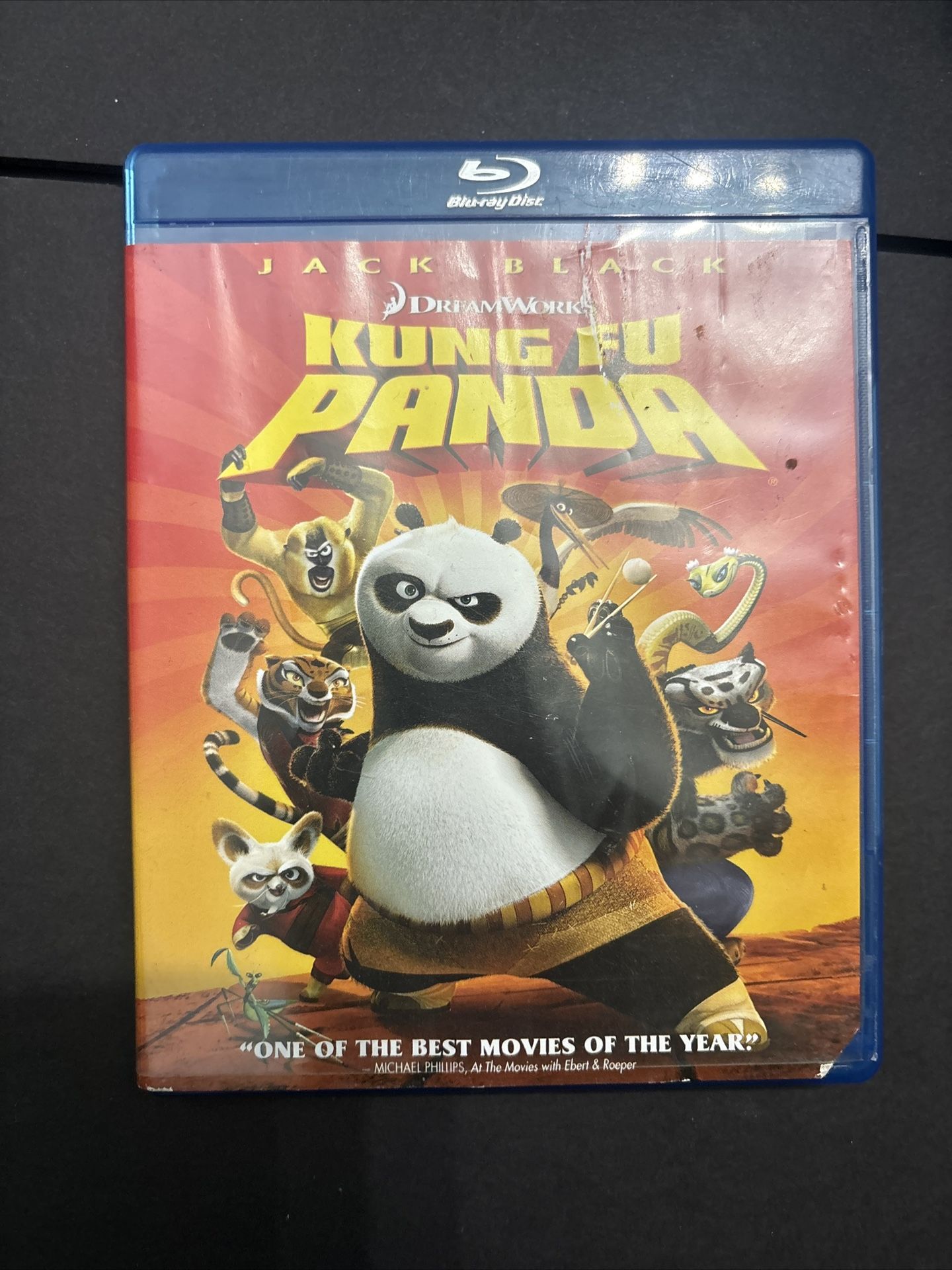 Kung Fu Panda Blu-ray Movie Featuring Jack Black