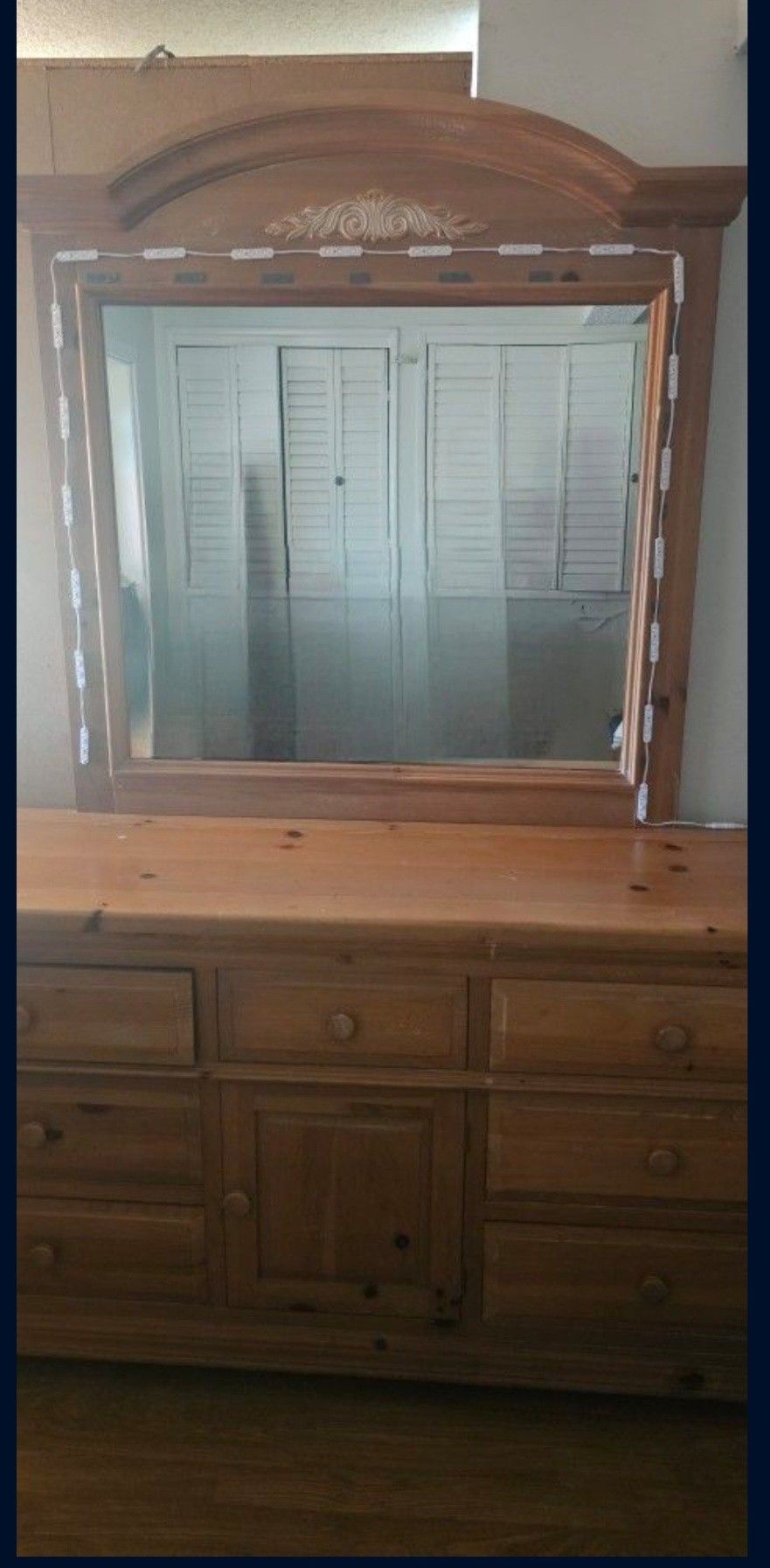 Vanity Mirror & Night Stands
