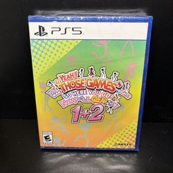 Yeah! You Want THOSE Games Right? 1 & 2 PlayStation 5 NEW SEALED Family Games