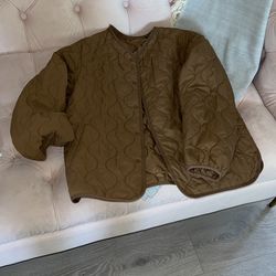 WARM PADDED WASHABLE QUILTED JACKET