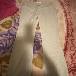 Grey Aeropostale Flare Sweatpants 