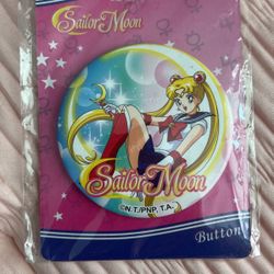 Sailor Moon Button 