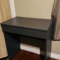 💡 Makeup Vanity with Lighted Mirror & Chair 