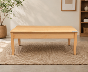 Natural Maple Rectangular Coffee Table