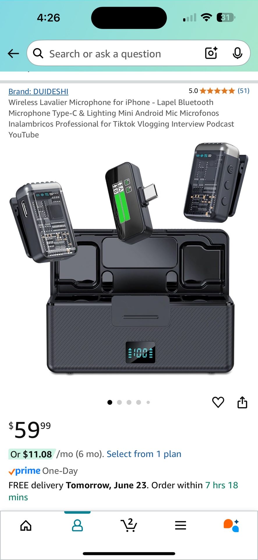 Lavalier microphone