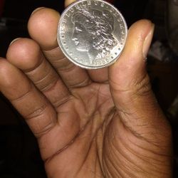 1886 Morgan Silver Dollar  Uncirculated Priced At $4,000   