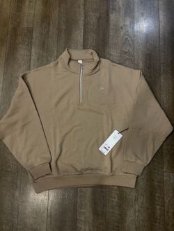 Alo Accolade “Light Cocoa” Quarter Xip (XL)