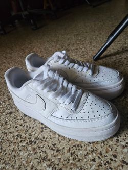 Nike White Low-Top Sneakers