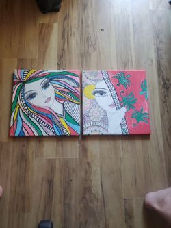 Two paintings