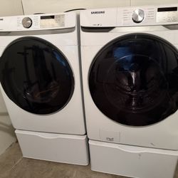Samsung Washer And Gas Dryer Set 