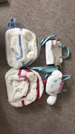 Cinnamoroll Plush Bag Collection – Set of 4