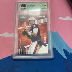 Josh Allin 2018 Leaf Hype  Gem Mint 10