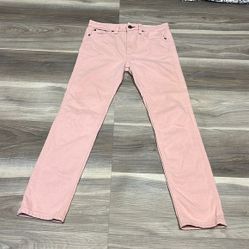 Rag &amp; Bone high rise skinny pink denim jeans size 27

