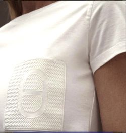💯Authentic HERMÉS  Hermes White T-Shirt