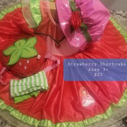 Strawberry Shortcake Costume 