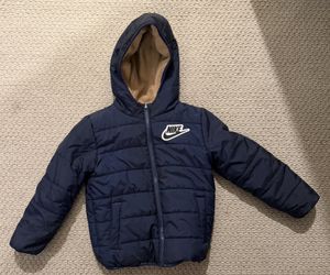 nike little boys reversible faux-sherpa jacket