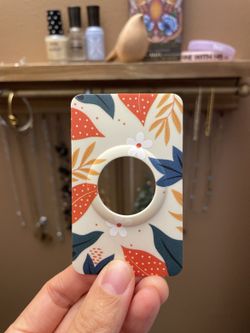 Boho Apple AirTag Wallet Card Case