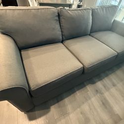 Sofa Couch Grey Good Condition 