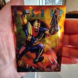 🔥 Bishop 1995 Fleer Ultra X-Men Insert Card 🔥