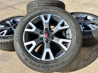 (4) 20" Toyota 4runner TRD SPORT OEM wheels rims Tires Tacoma 90% 265/55/20