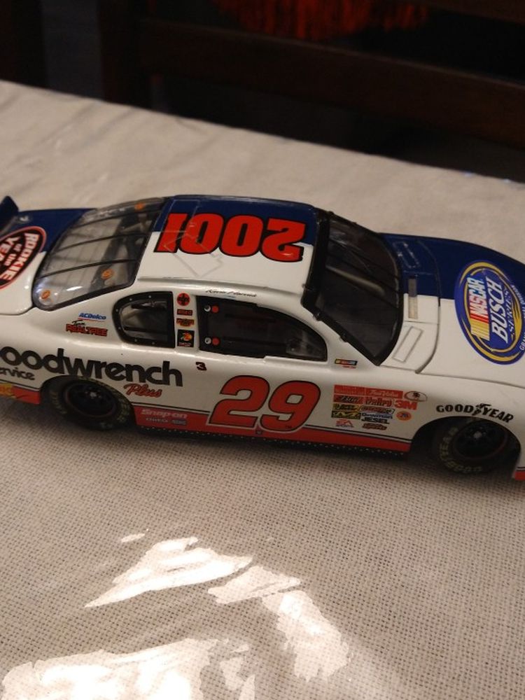 2001 Rookie Of The Year #2 Split#29 Nascar 124 Scale