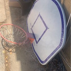 Basketball Rim And Backboard