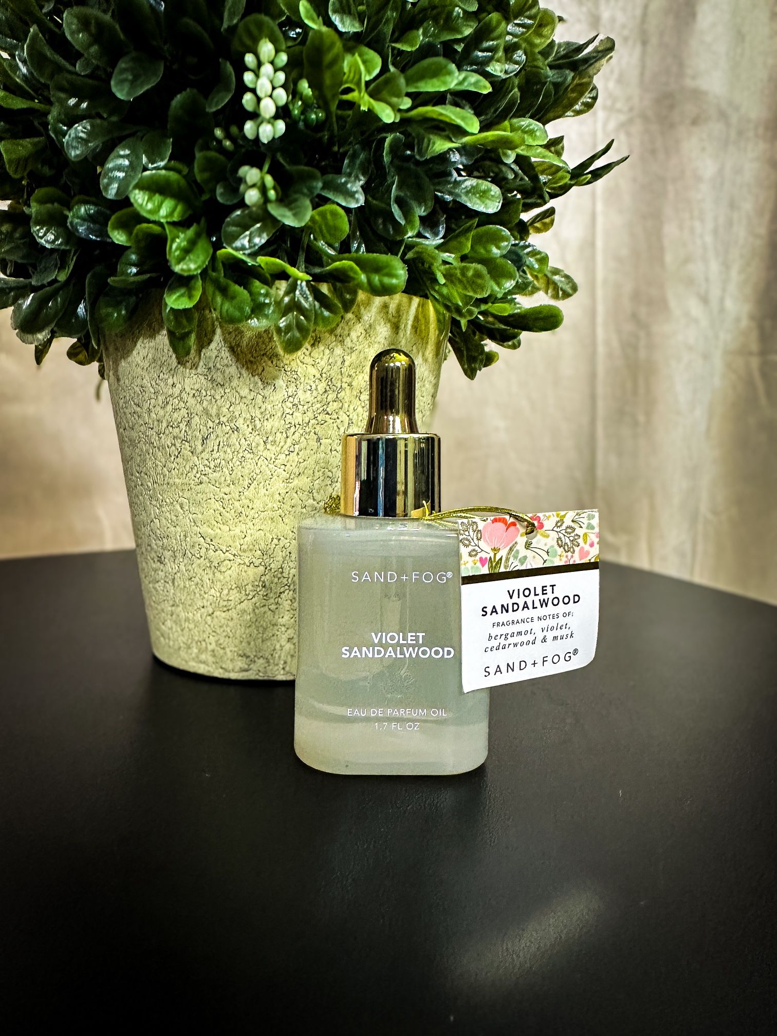 Sand + Fog Violet Sandalwood 50ml Perfume Oil Dropper